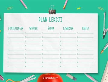 Plan lekcji