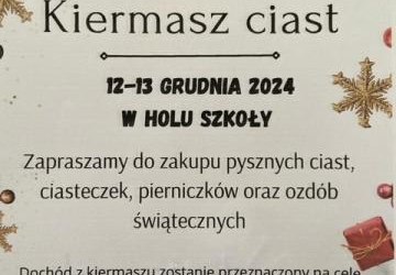 Świąteczny kiermasz ciast