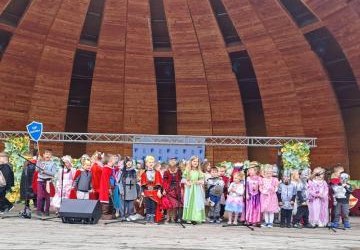 Przedszkolaki na XXXIII Przeglądzie Piosenki Przedszkolnej w Rabce - Zdroju
