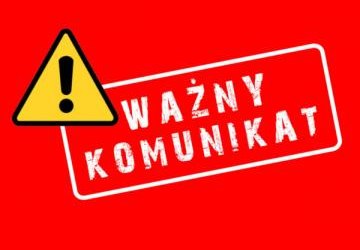 WAŻNY KOMUNIKAT!!!